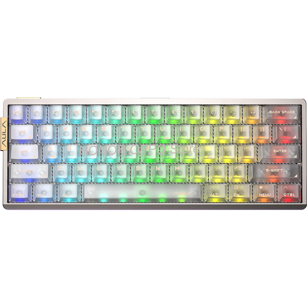 AULA AG60 Pro/MAX Wired Gaming Mechanical Keyboard Custom Full Aluminum High Performance Magnetic Axis for Esports And FPS Games