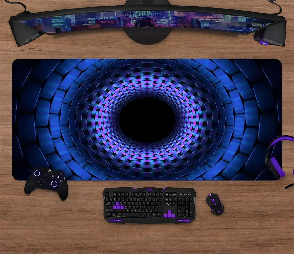 Alfombrilla de ratón Gaming, alfombrilla de escritorio para juegos, alfombrilla de teclado grande, alfombrilla Xll para ordenador, superficie de mesa para accesorios Xl Ped Mauspad