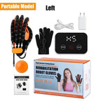 Left & Right Rehabilitation Robot Gloves Hand Massage Device for Stroke Hemiplegia Hand Function Recovery Finger Workout Trainer