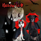 Halloween Pet Costumes Cute Cosplay Vampire Cloak for Small Dog Cat Kitten Puppy Dress Kawaii Pet Clothes Cat Accessoties