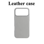 For Apple Magsafe Leather Case for IPhone 17 Pro Max 17 Air Case Wireless Charging Magnetic Cover 16 Pro Max with Box