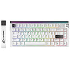 ATTACK SHARK R85 HE Wired 75% Hall Effect Rapid Trigger Mechanical RGB Gaming Keyboard with 8K Polling,0.05mm RT Accuracy