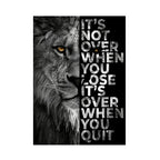 Wild Lion Animal Poster Motivational Quotes Canvas Painting Lion Posters Prints Wall Art Canvas Pictures Living Room Home Decor