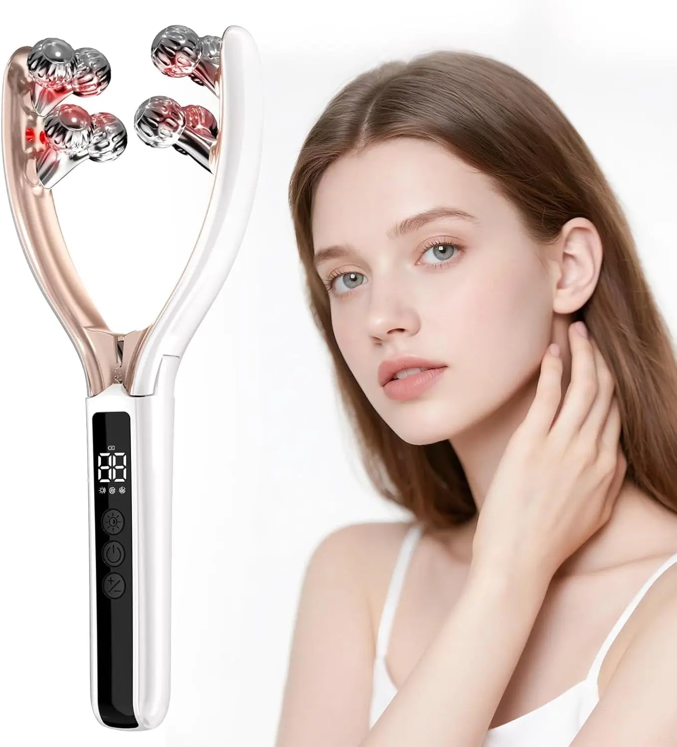 FaceSculpt™ EMS Beauty Roller – V-Line Lift