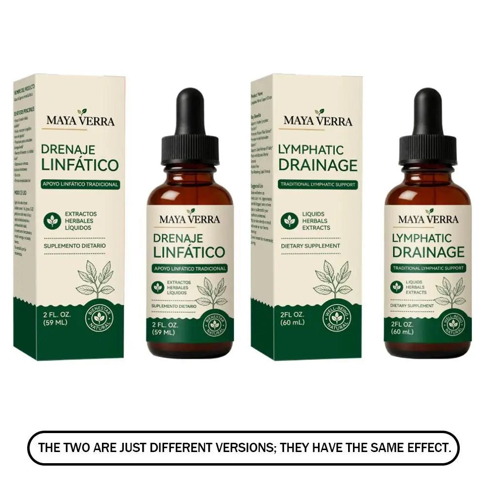 59ml Natural Plant Extracts Body Care Ampoule Serum,For Relieve Swelling ,Body Circulation Daily Care Lymphatic Drainage Drops