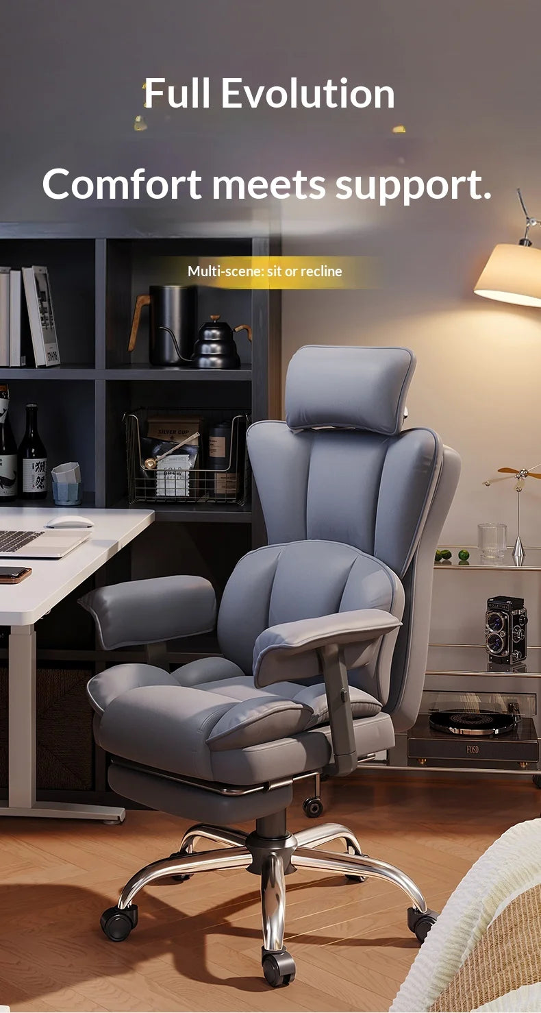 Ergonomic Office Chair High Back Lumbar Support Adjustable Mesh Seat Reclining Headrest Swivel Gaming Computer Desk Chair