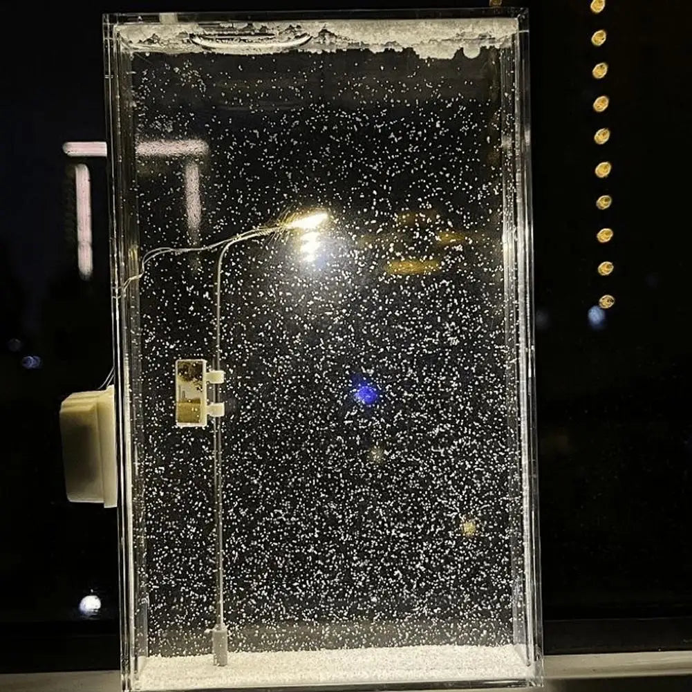 DIY Snow Night Light Snow Street Light To Girlfriend Girlfriends Birthday Gift Christmas Accessories