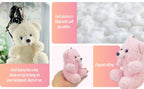 Mini Teddy Bear Bulk,Small Stuffed Animal Toy, Soft Plush Mini Teddy Bears for Baby Shower Graduation Wedding Birthday Party