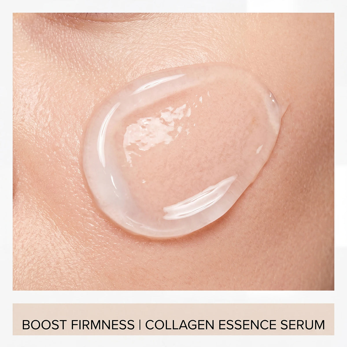 Collagen Face Serum With Hyaluronic Acid for Hydrating and Firming Skin
