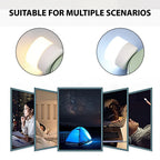 10/1PCS USB Night Light Mini LED Night Light USB Plug Lamp Power Bank Charging USB Book Lights Round Reading Eye Protection Lamp