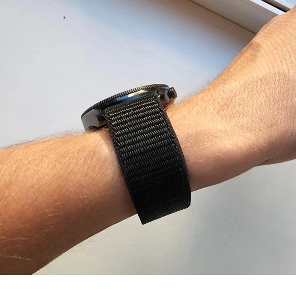 22mm 26mm QuickFit Nylon Loop Strap For Garmin Tactix 7 AMOLED Delta Bravo Band For Garmin Fenix 7X 6 PRO 5 3 Braided Watchbands