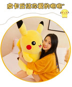 25/30/40/70CM Big Size Pokemon Pikachu Plush Cartoon Animal Stuffed Toys Kawaii Ornament Cushion Plushies Children Toy Gift