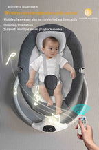 Baby Electric Rocking Chair Cradles Coax Baby  Luxury Electric Swing Shaker Recliner Comfort Chair  0-3 Years Old Baby Bed