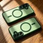 Magnetic Matte Case for Samsung Galaxy S26 S25 S24 S23 Ultra Plus FE A57 A56 A55 A17 A16 A26 for Magsafe Wireless Charge Cover