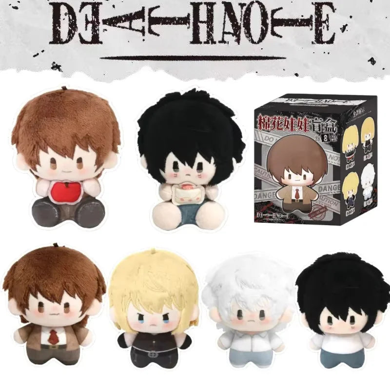 New Death Note Plushie Doll Series Blind Box 13cm Cute Cartoon Character Backpack Keychain Decoration Doll Girl's Birthday Gift