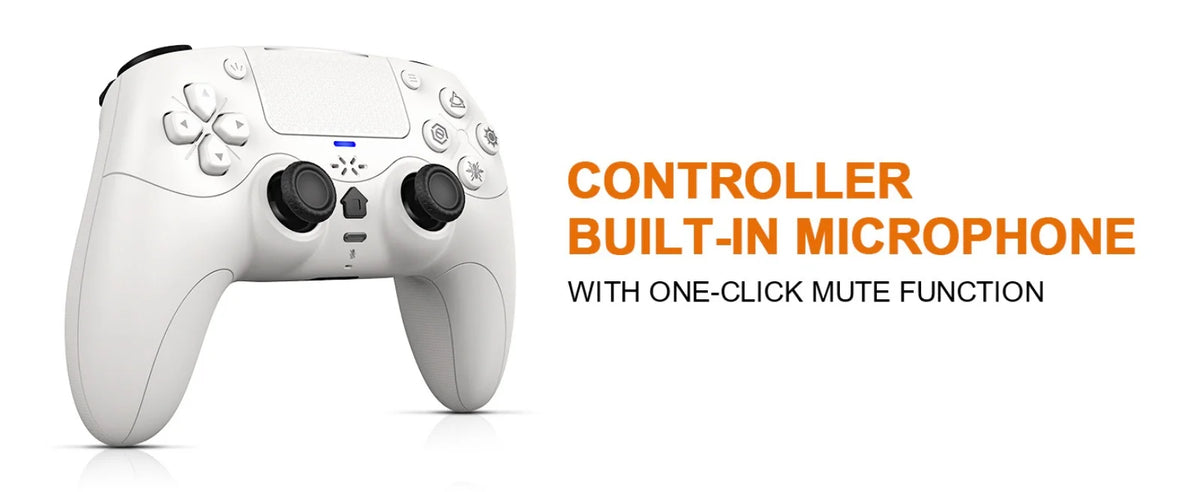 Gamepad For Playstation 5 PS5/PC, Wireless Controller W/Adaptive Triggers Haptic Feedback Dual Shock Linear Motor Game Controle