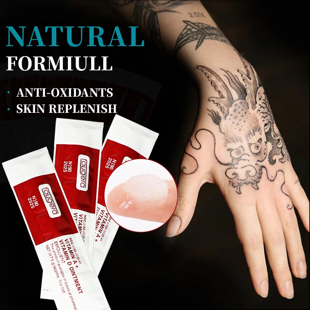 10/30/50PCS Permanent Makeup Vitamin AD Ointment Anti Scar Tattoo Aftercare Cream For Tattoo Body Art Recovery Tattoo Supplies