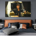 Portrait Art Canvas Painting Movie Graffiti Tony Montana Poster and Prints Wall Art Picture for Living Room Home Decor Cuadros