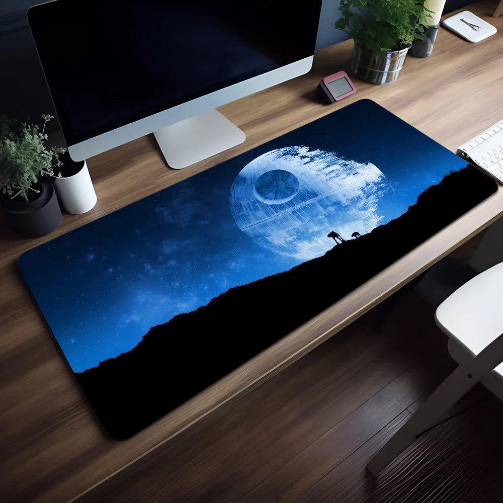 STAR Mouse Pad Non-slip Lockedge Space Office Student W-WARS Gaming Thickened Large Opera Writing Cushion MousePad