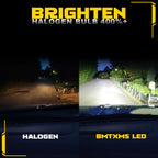 BMTxms 2Pcs 60W 12000LM Canbus H8 H11 9005 9006 Car LED Light Fog Light H9 HB3 HB4 9145 H10 LED Fog Lamp 6500K 3000K 12V Diode