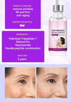 Instant Anti Wrinkle Effect Remove Facial Wrinkles Moisturizing Serum To Fine Lines Around The Eyes Crow's Feet Neck Wrinkle