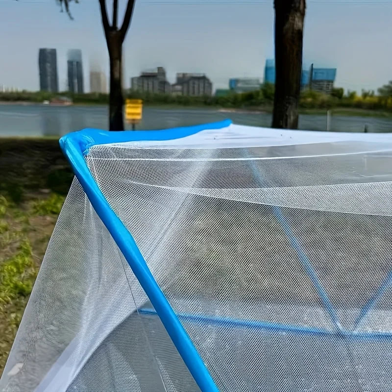 Foldable Garden Cover Mesh | Plant Protection Tent Insect Proof Mesh Arched Greenhouse Plant Cover, Easy To Install Insect Proof Bird Proof Breathable Non Stuffy Seedlings Suitable For Seedling Cultivation Garden Vegetable Be