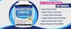 Magnesium Complex with Glycinate Citrate Malate Multiple Magnesium Forms 1000mg Daily Mineral Supplement Capsules