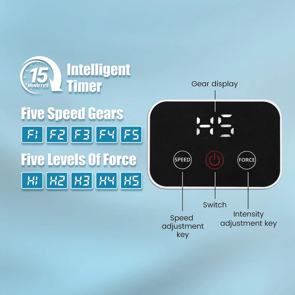 Left & Right Rehabilitation Robot Gloves Hand Massage Device for Stroke Hemiplegia Hand Function Recovery Finger Workout Trainer