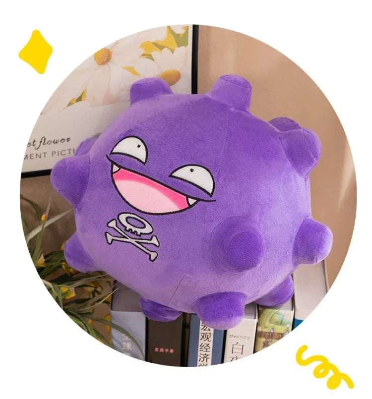 30/75cm Koffing Pokemon Plush Toys Large Anime Doll Cute Pillow Cartoon Huge Pokémon Plushie Stuffed Gift for Kids Christmas