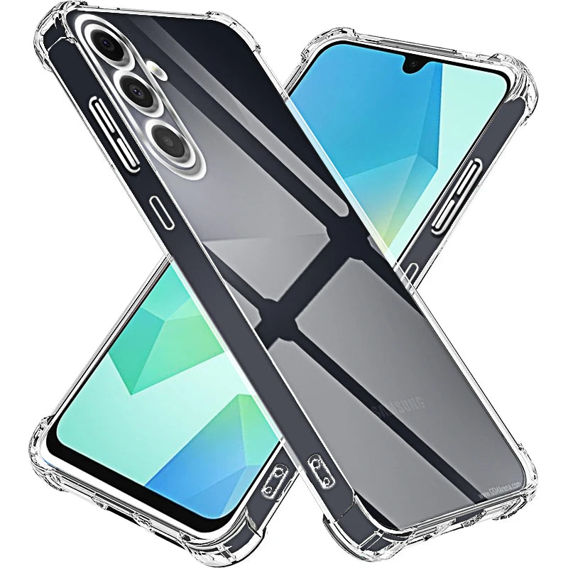 Clear Phone Case for Samsung Galaxy A16 5g 4g A15 A25 A35 A55 A54 A34 A24 A14 TPU Transparent Case Shockproof Back Covers