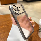 Luxury Plating Matte Ultra Slim Case for iPhone 17 18 16 15 14 13 12 Pro Max Camera Lens Film Protector Frosted Shockproof Case