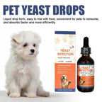 60ML 3Kinds Dog Pet Drops Gentle Care Supplement To Maintain Healthy Coat and Skin for Dogs Herbal Drops PET CARE