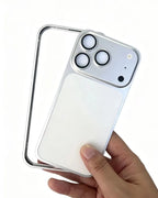 Metal Alloy Frame Bumper Phone Case for IPhone 17 16 15 14 13 12 Pro Change To 18 Pro Shockproof Protective Border Cover