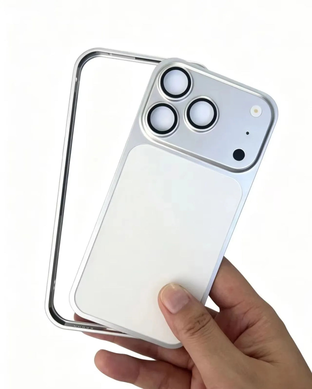 Metal Alloy Frame Bumper Phone Case for IPhone 17 16 15 14 13 12 Pro Change To 18 Pro Shockproof Protective Border Cover