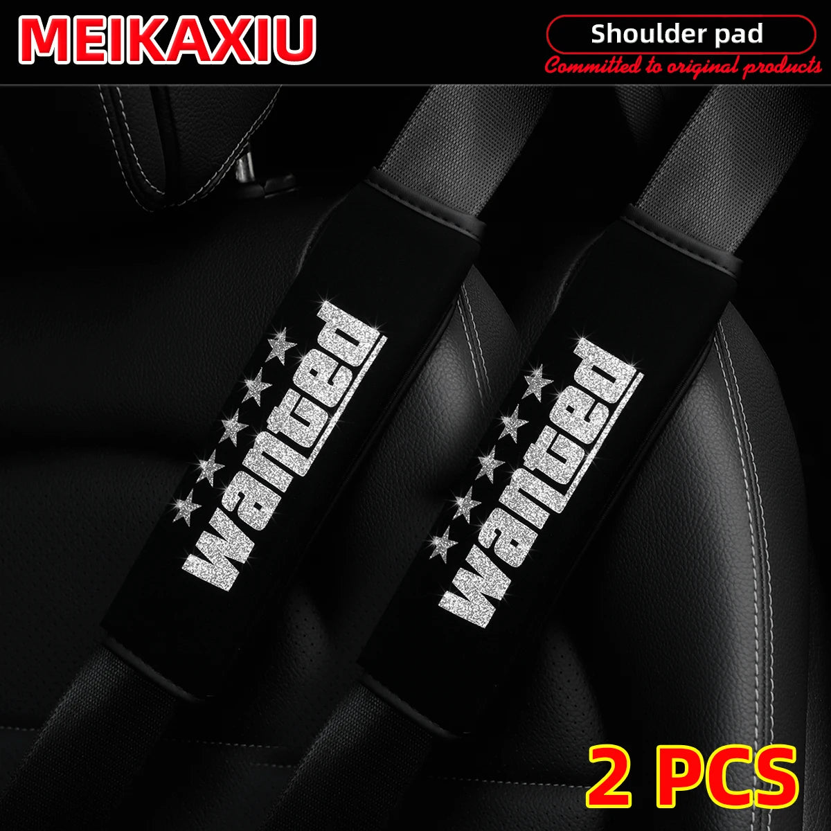 WANTED: Breathable Fabric Car Shoulder Cover with Safety Belt Decoration. New Type of Car Accessories for Women.