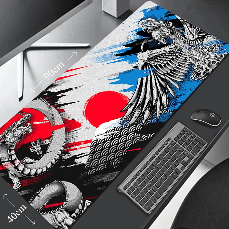 Design Mouse Pad Popular Large Gamer XXL Keyboard Mat Mouse Mat 550x1000mm Carpet Rubber Desk Mat Gaming Notebook Mousepad