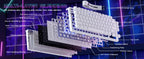 ATTACK SHARK R85 HE Wired 75% Hall Effect Rapid Trigger Mechanical RGB Gaming Keyboard with 8K Polling,0.05mm RT Accuracy