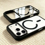 Fashion for Magsafe Magnetic Phone Case for IPhone 17 Air 16 16e 15 14 Plus 13 12 11 Pro Max Transparent Acrylic Cover Coque