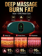 Slimming Machine for Women, Electric Abdominal Fat Burner, Anti-Cellulite Massage Belt, Body Shaping & Belly Fat Removal