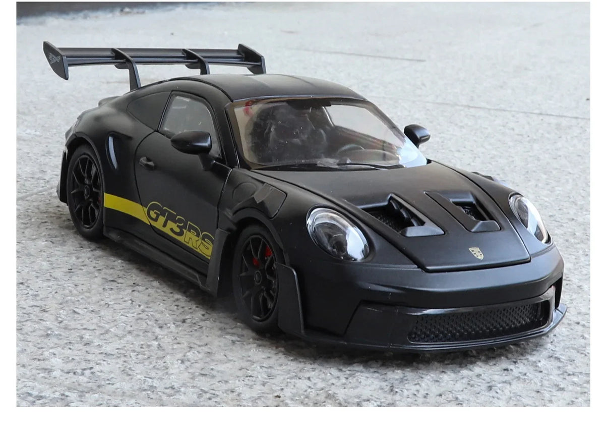 1:24 911 GT3 RS Alloy Sports Car Model Collection Ornament Toy Vehicle Diecast Miniature Voiture Boyfriend Gift
