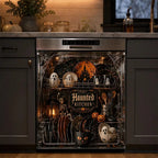 Halloween Dishwasher Magnet Cover Waterproof Appliance Magnetic Panel Reusable Kitchen Decor for Fridge Washer Door