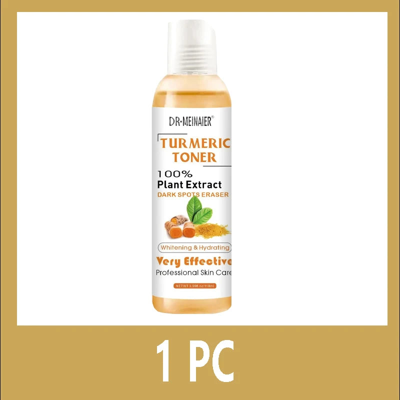 Turmeric Toner Brightening Face Serum Dark Corrector Whitening Serum Moisturizing Vitamin C Ginger Essence Korean Cosmetics