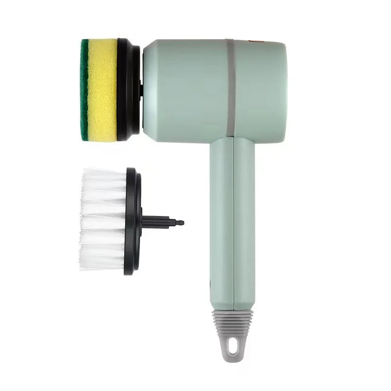 2025 Multi Functional Wireles Electric Cleaning Brush Household Toilet Cleaning Tool Handheld Kitchen Cleaning Brush