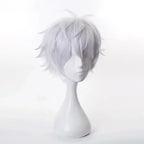Anime Gojo Satoru Cosplay Uniform Jujutsu Kaisen Gojo Satoru Cosplay Costume High School Uniform Wig Suit Halloween Costumes