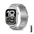 Stainless Steel Strap for Apple Watch Ultra 3/2 Band 46mm 49mm 40mm 44mm 42mm 41mm 45mm Bracelet IWatch Series 11 10 9 8 7 SE 6