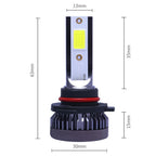 2Pcs LED H4 H7 Car Headlight H1 LED Bulb H8 H11 9005 HB3 9006 HB4 9004 HB1 H3 HB5 H13 Led Lights 20000LM Turbo Lampada 12V