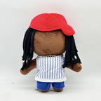 Multiple Styles Cute Cat Eminem XXXTentacion Frank Ocean Plush Toy Doll with Clothes Stuffed Soft Plush Toys Fans Collect Gift