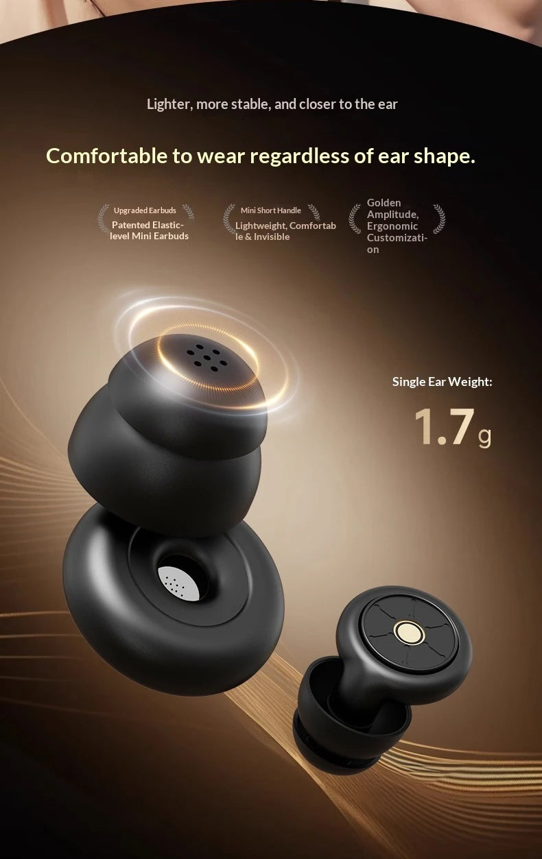 Ear Plugs for Sleeping Noise Cancelling 50dB, Reusable Silicone Earplugs Strong Sound Insulation, Multiple Sizes of Ear Caps