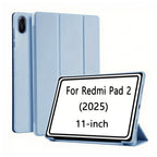 Case for Xiaomi Redmi Pad 2 2025 11-inch PU Leather Flip Smart Cover,Magnetic Stand Case,Soft Silicone Back Shell