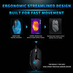 Logitech G402 Hyperion Fury, Wired Gaming Mouse with 4000 DPI, Perfect for FPS & RPG Games G102/G203/M100R